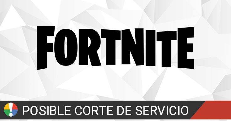 fortnite no funciona problemas cortes interrupciones y fallos esta fallando mexico - codigo de creador vacio fortnite