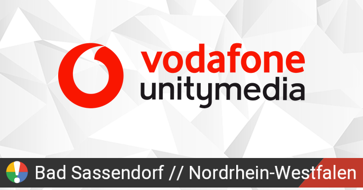 Unitymedia in Bad Sassendorf, NordrheinWestfalen Ausfall