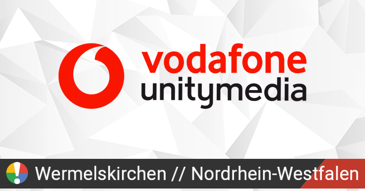 Unitymedia in Wermelskirchen, NordrheinWestfalen Ausfall