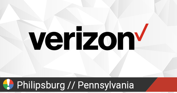 Verizon Wireless Outage In Philipsburg Pennsylvania Current