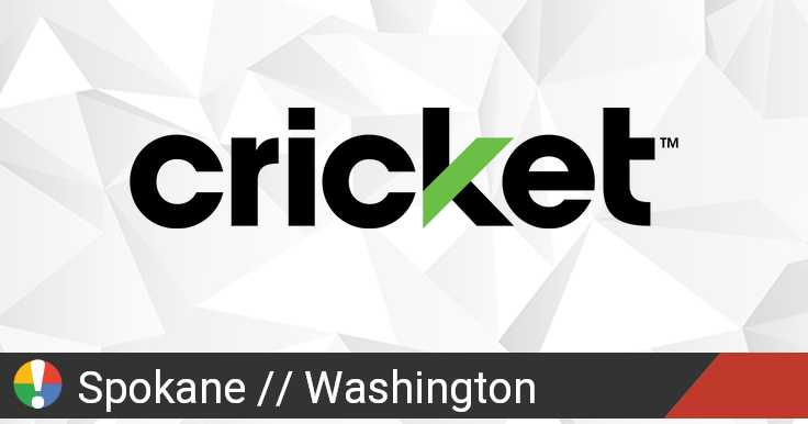 Cricket Wireless Outage In Spokane Washington Current Problems And Outages Is The Service Down