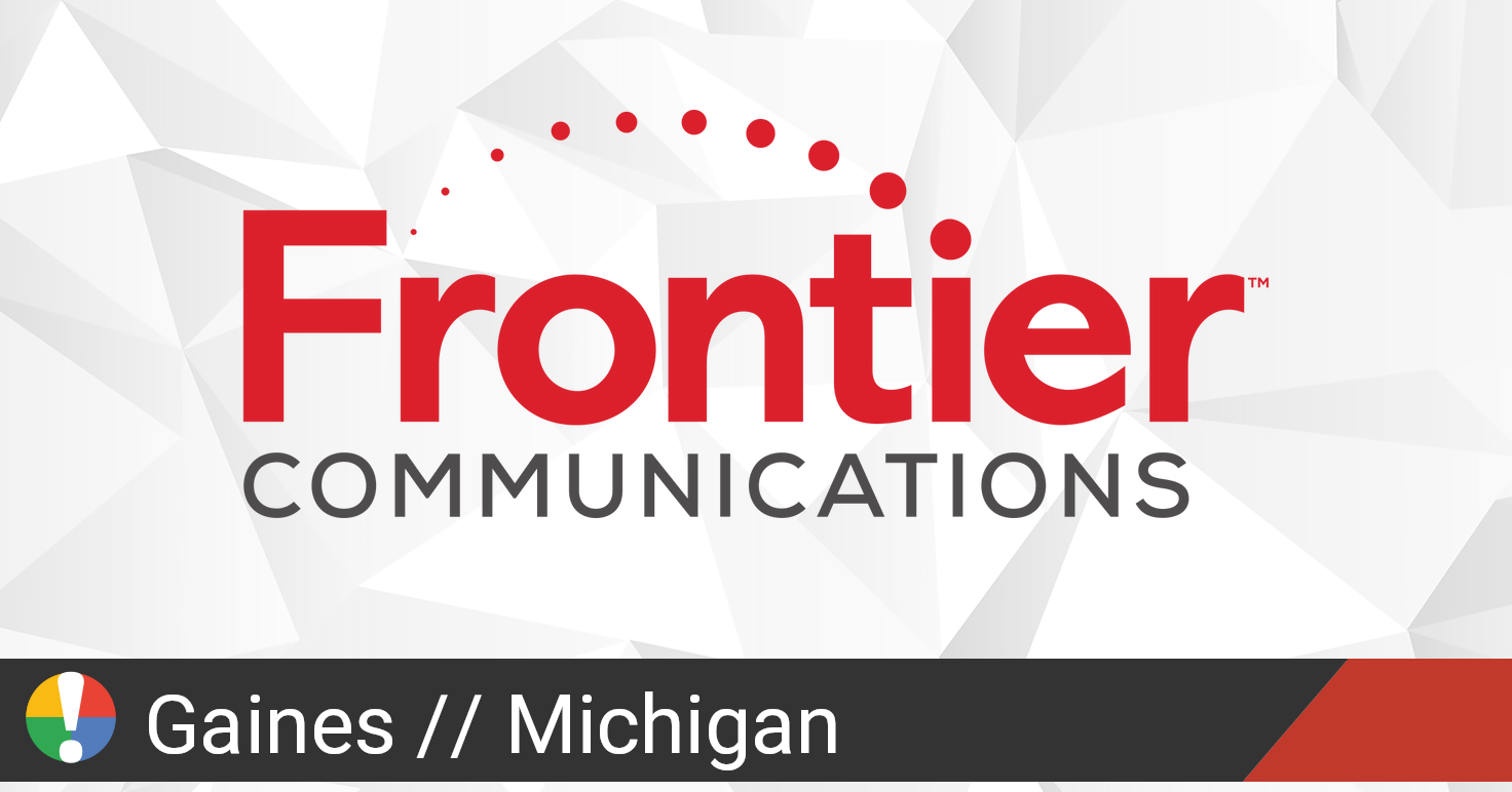 Frontier Outage in Gaines Michigan - Frontier 