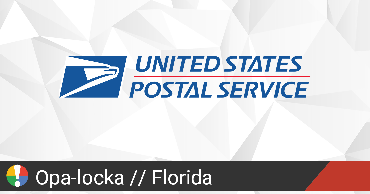 USPS in Opalocka, Florida down? Current outages and problems • Is The Service Down?