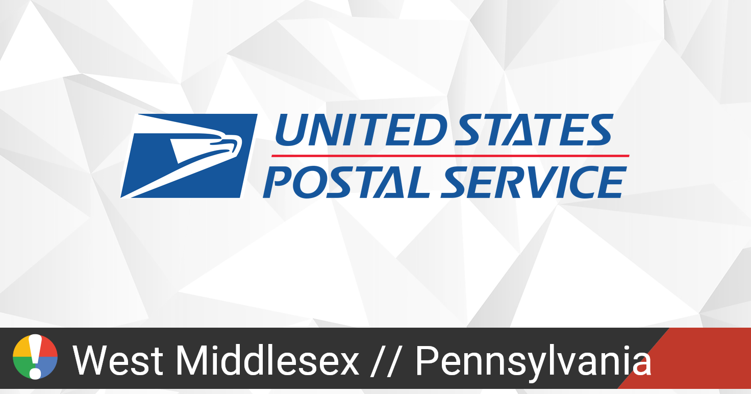 USPS in West Middlesex, Pennsylvania down? Current outages and problems