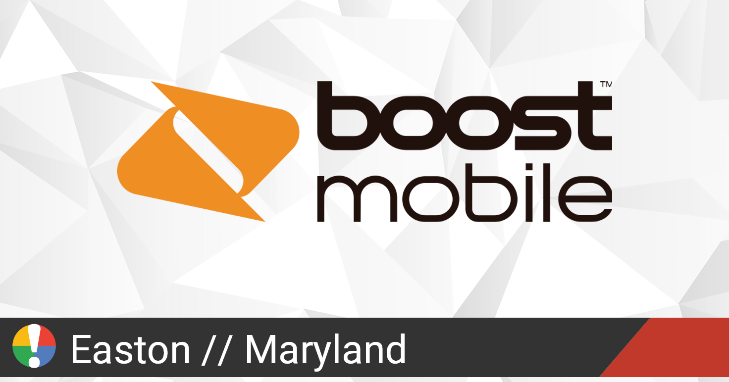 Boost Mobile Outage in Easton, Maryland • Is The Service Down?