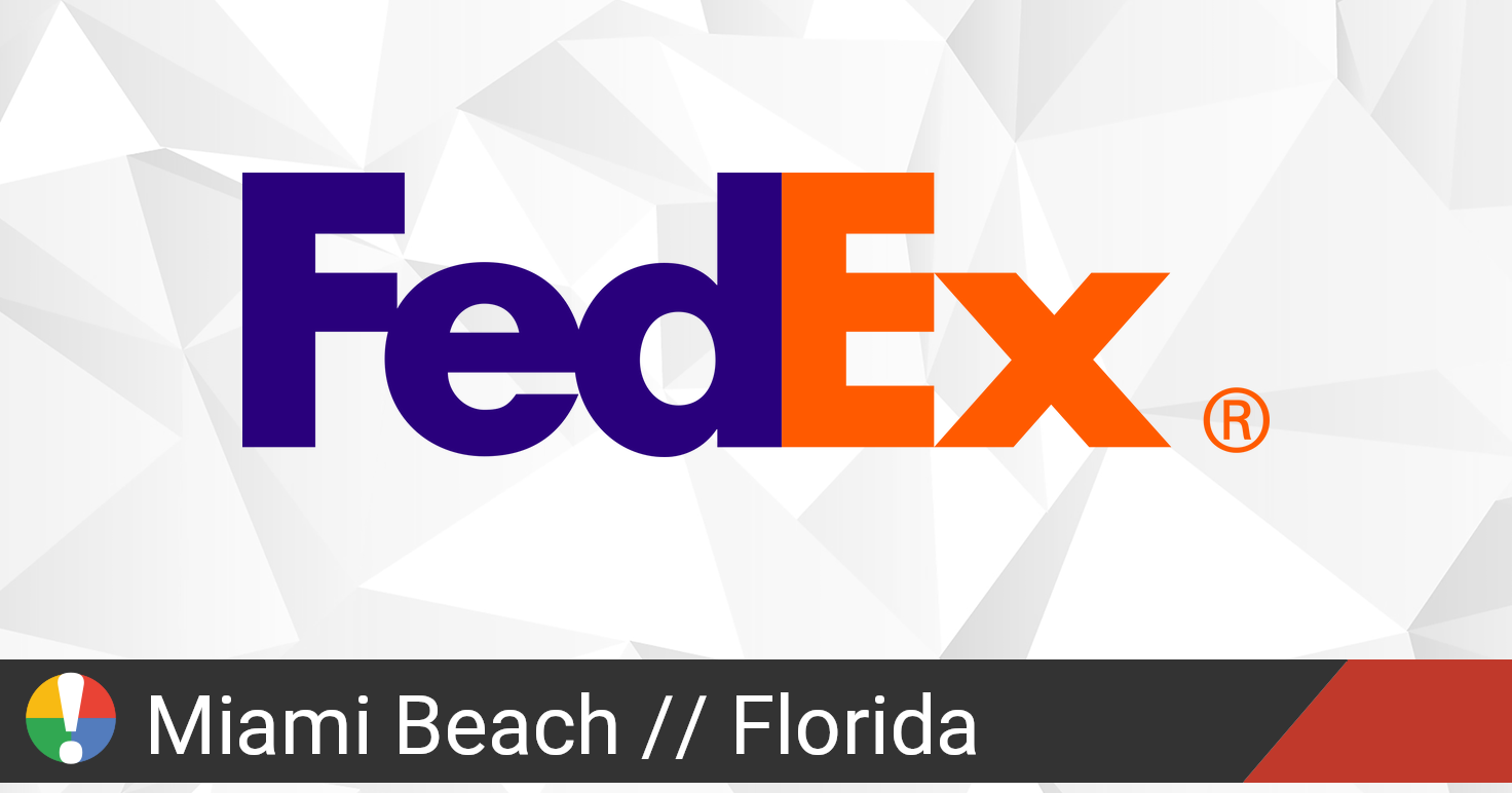 FedEx in Miami Beach, Florida down? Current outages and problems • Is