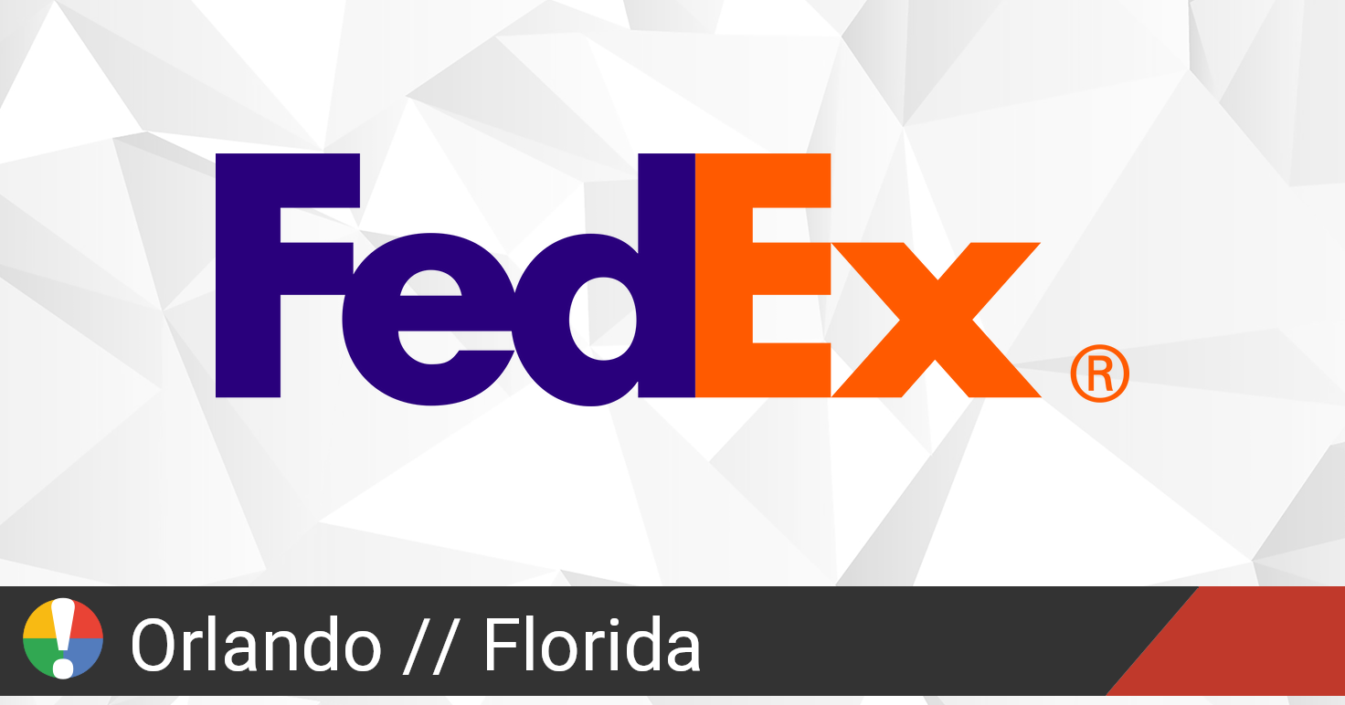 FedEx in Orlando, Florida down? Current outages and problems • Is The
