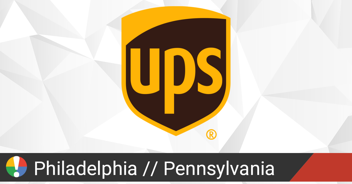 UPS in Philadelphia, Pennsylvania down? Current outages and problems