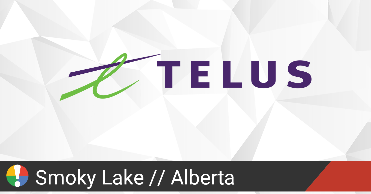 Telus Outage in Smoky Lake, Alberta • Is The Service Down? Canada