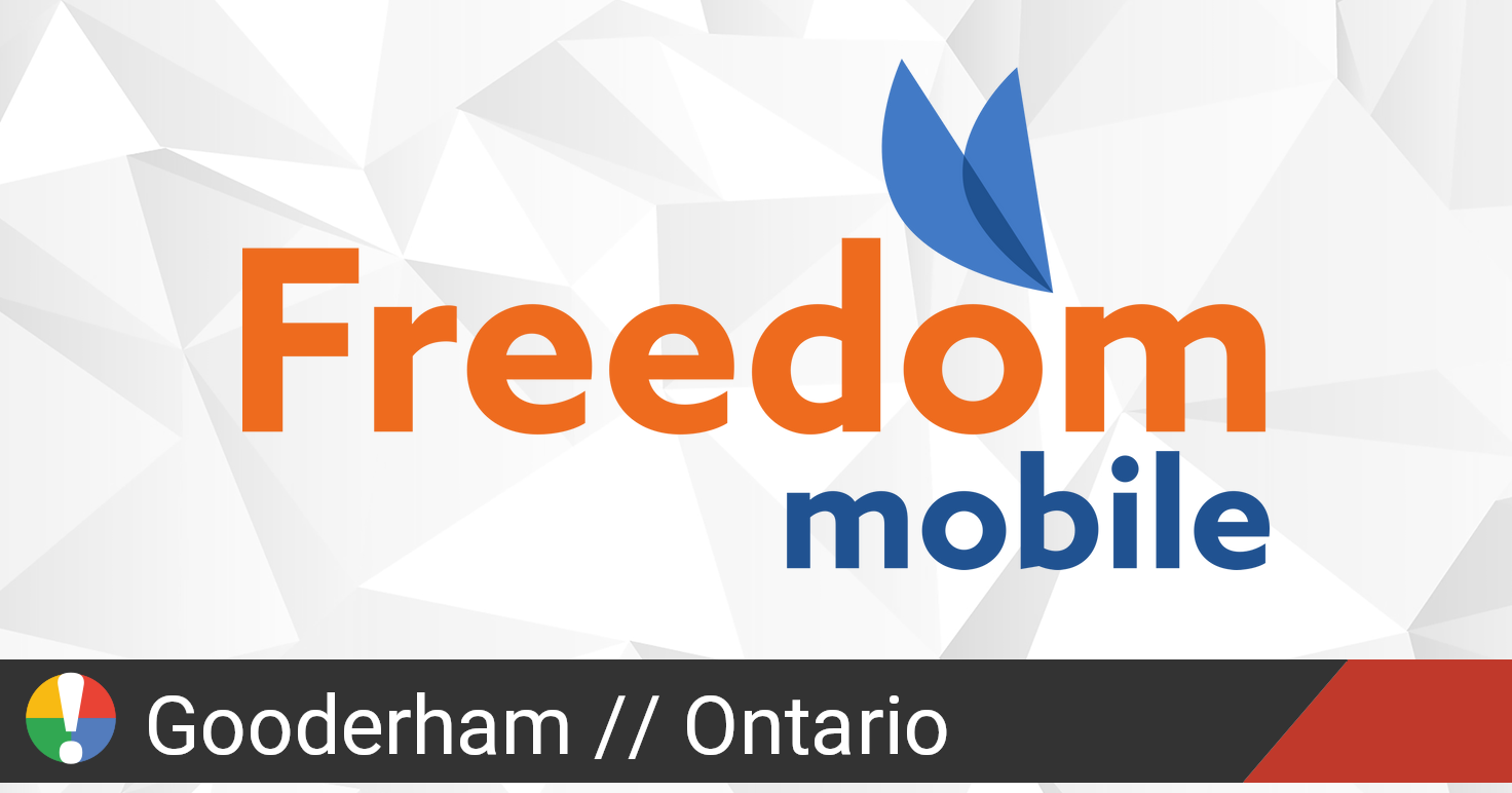 Freedom Mobile Outage In Gooderham, Ontario • Is The Service Down? Canada