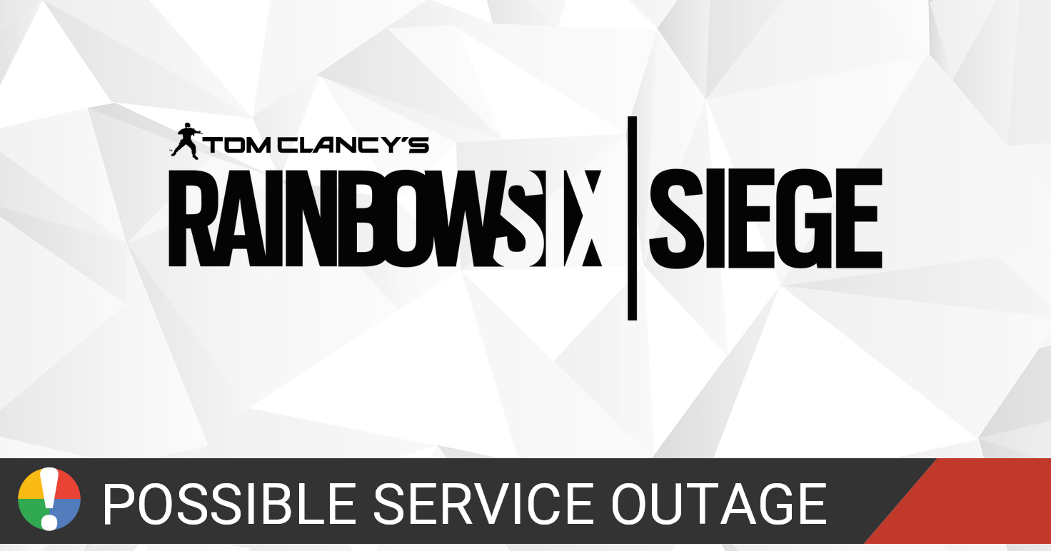 Rainbow Six Siege Down Current Status Problems And Outages Is The Service Down