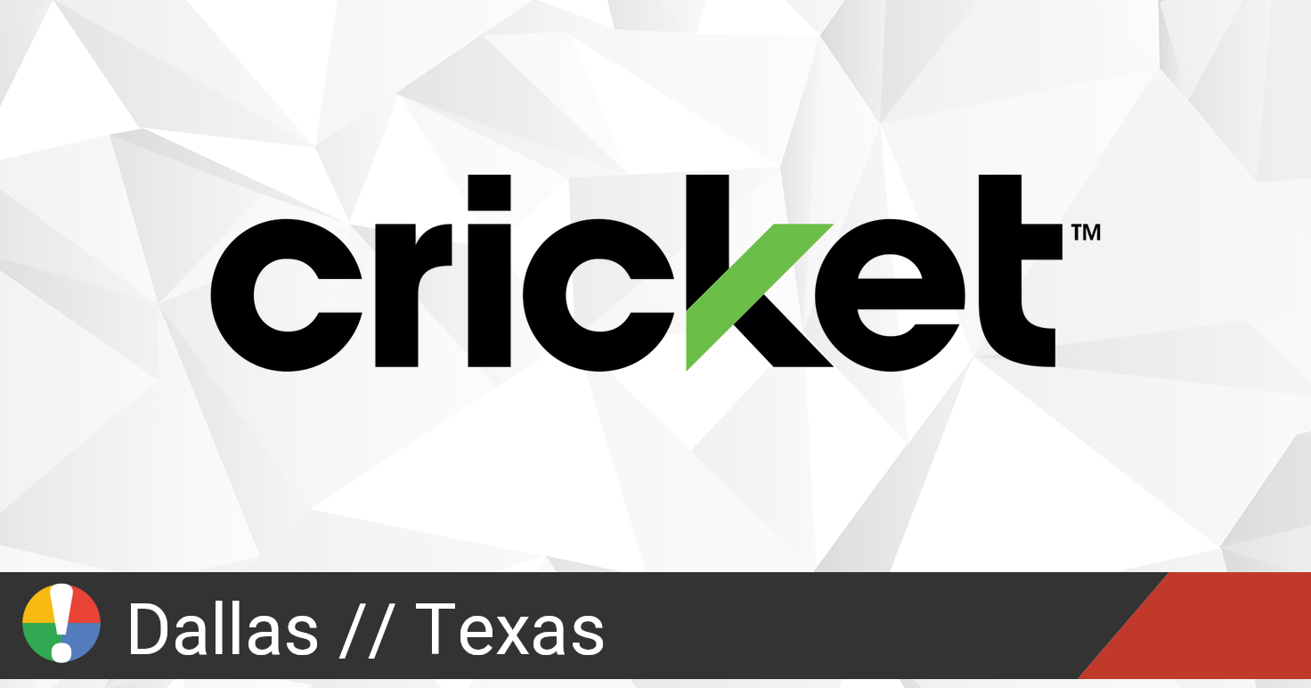 Cricket Wireless Outage in Dallas, Texas • Is The Service Down?