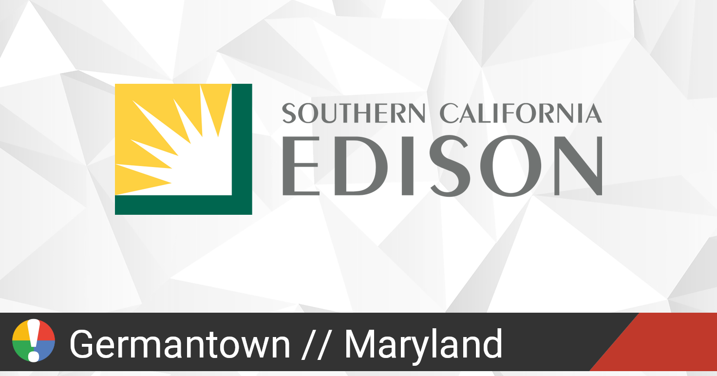 Southern California Edison Outage In Germantown Maryland Current   Sce Southern California Edison 