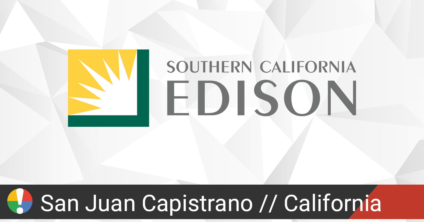 Southern California Edison Outage in San Juan Capistrano, California