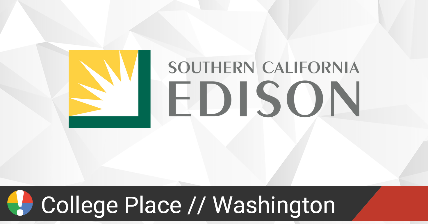Southern California Edison Outage in College Place, Washington Current