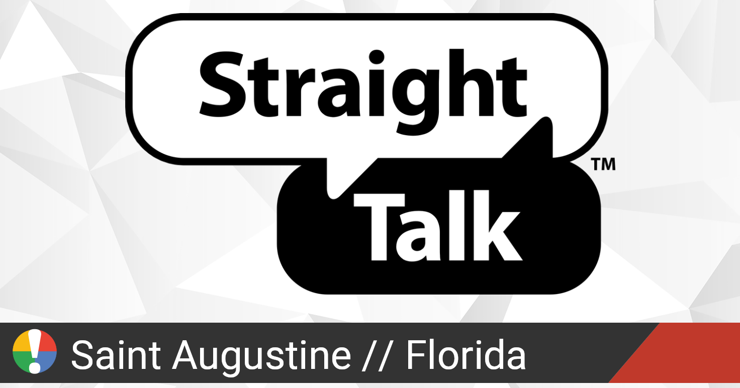 Straight Talk Outage in Saint Augustine, Florida • Is The Service Down?