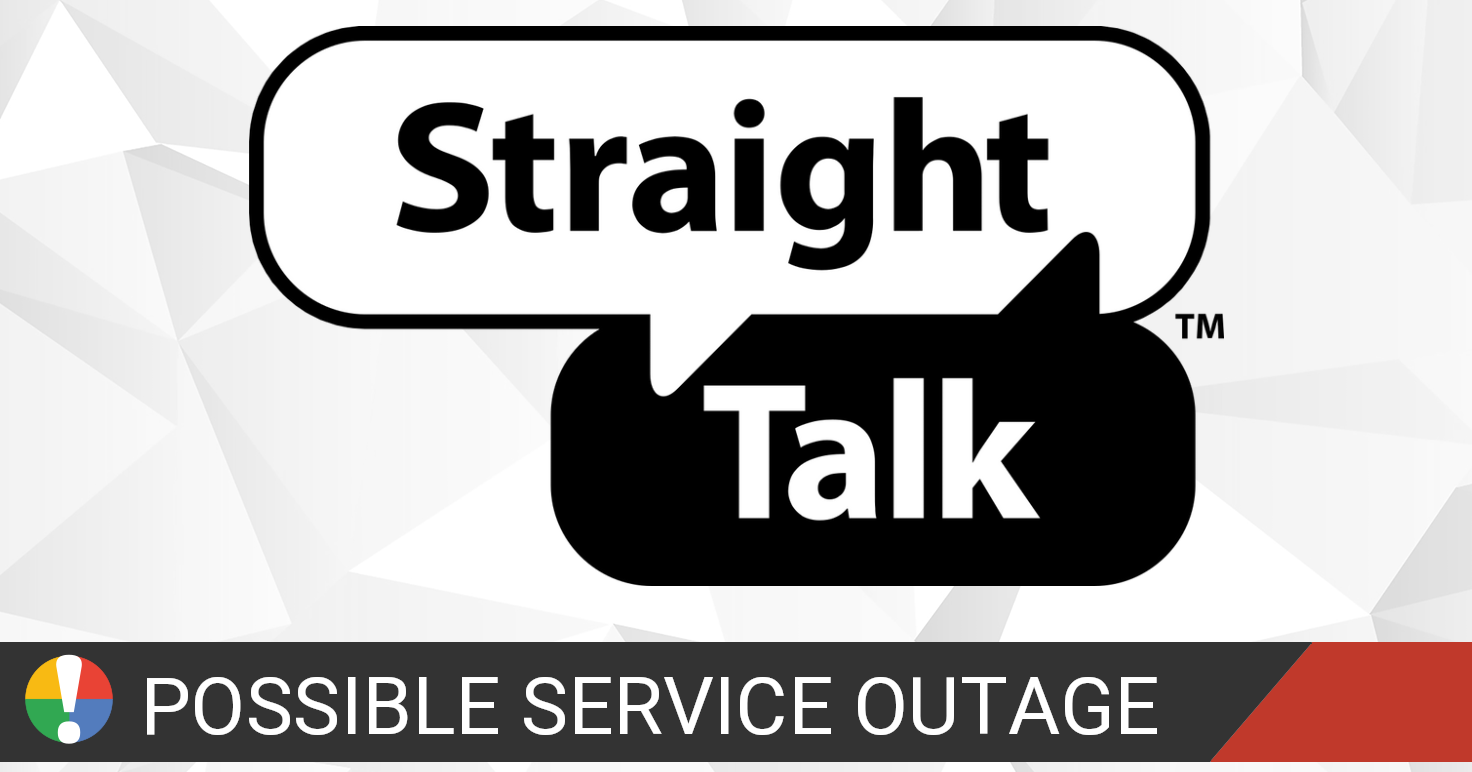 Straight Talk Outage Map • Is The Service Down?