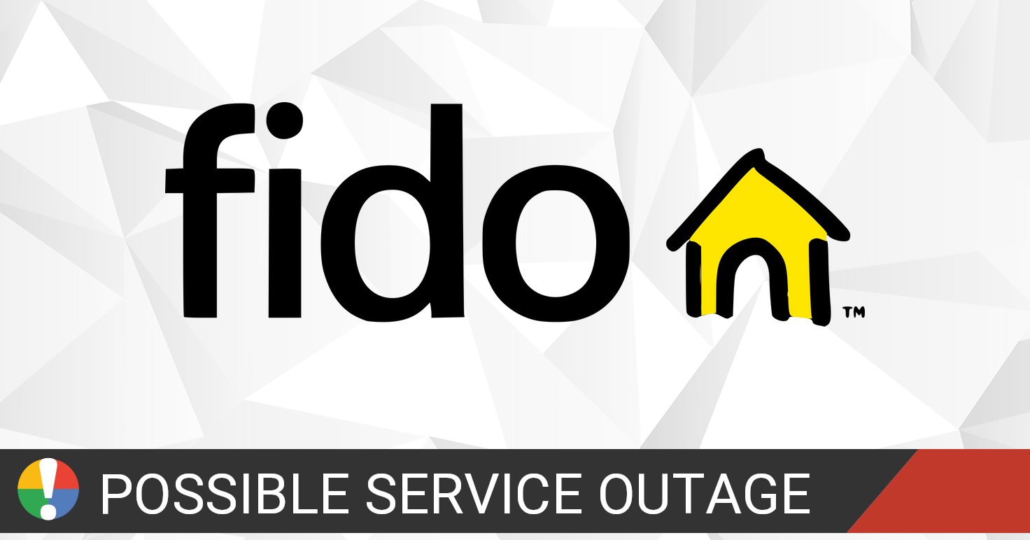 Fido Outage Current Problems And Outages Is The Service Down Canada