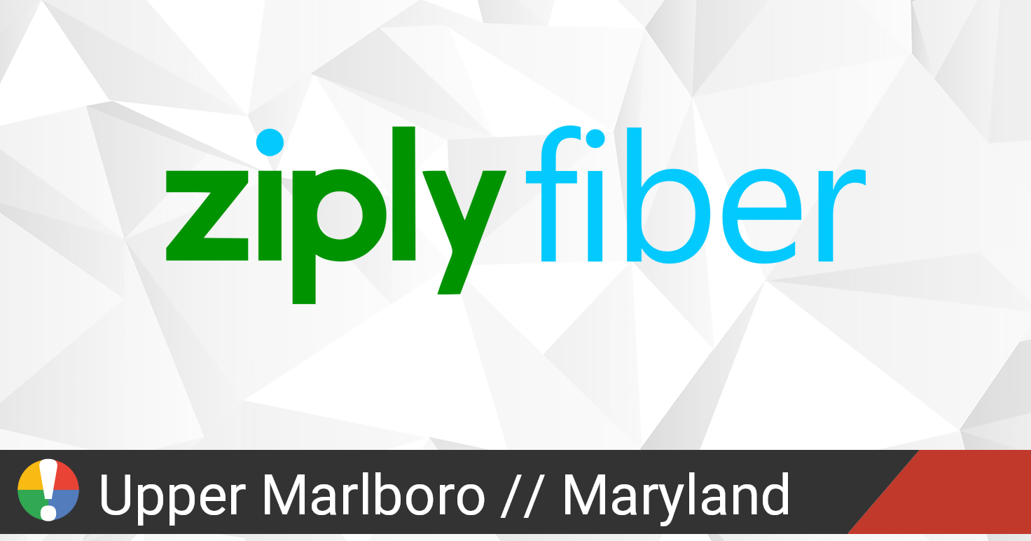 Ziply Fiber Outage in Upper Marlboro, Maryland • Is The Service Down?