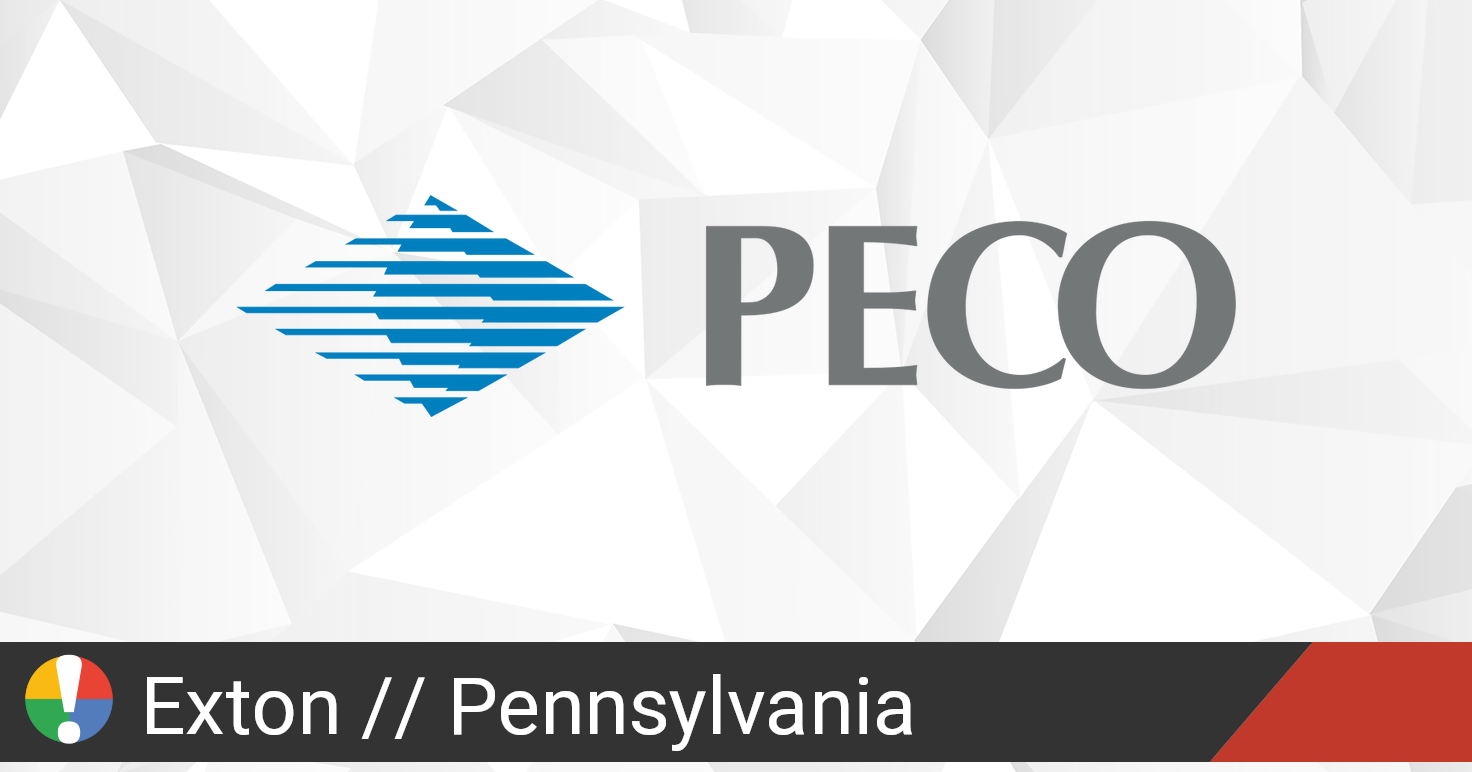 PECO Outage in Exton, Pennsylvania Current Problems and Outages • Is