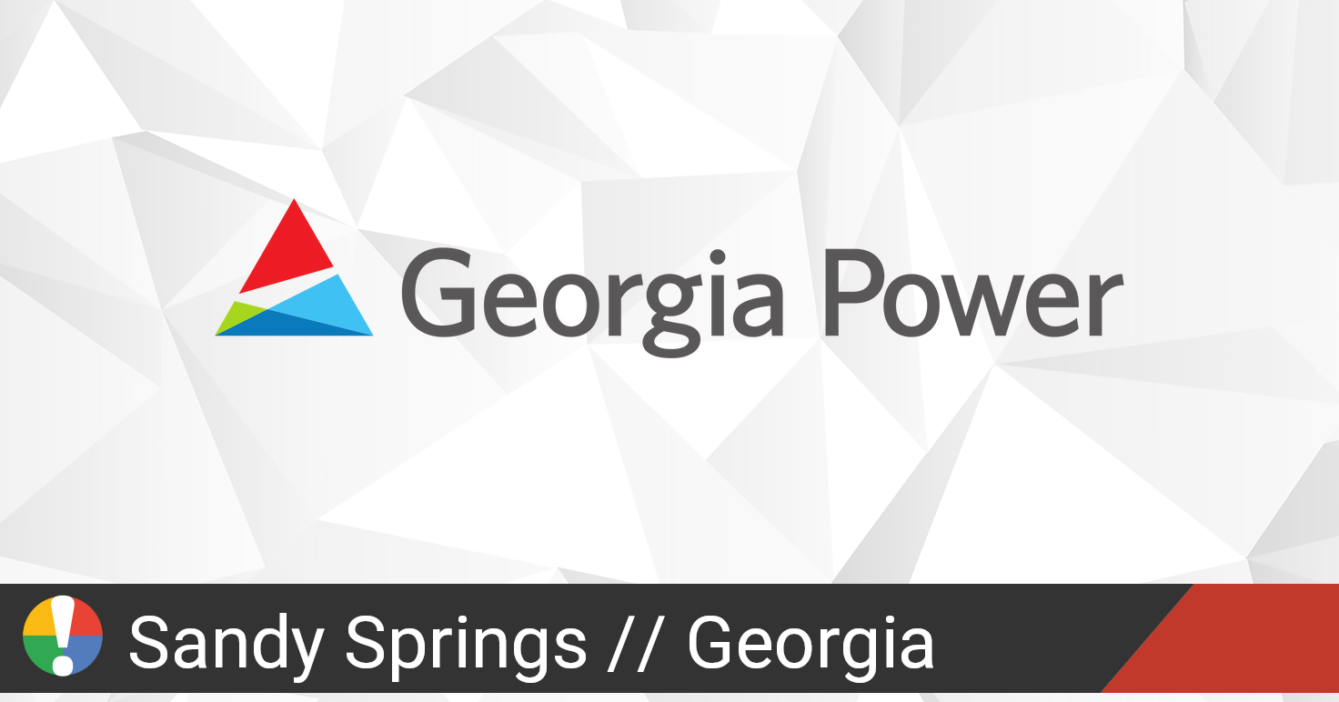 Power Outage in Sandy Springs, Current Problems and