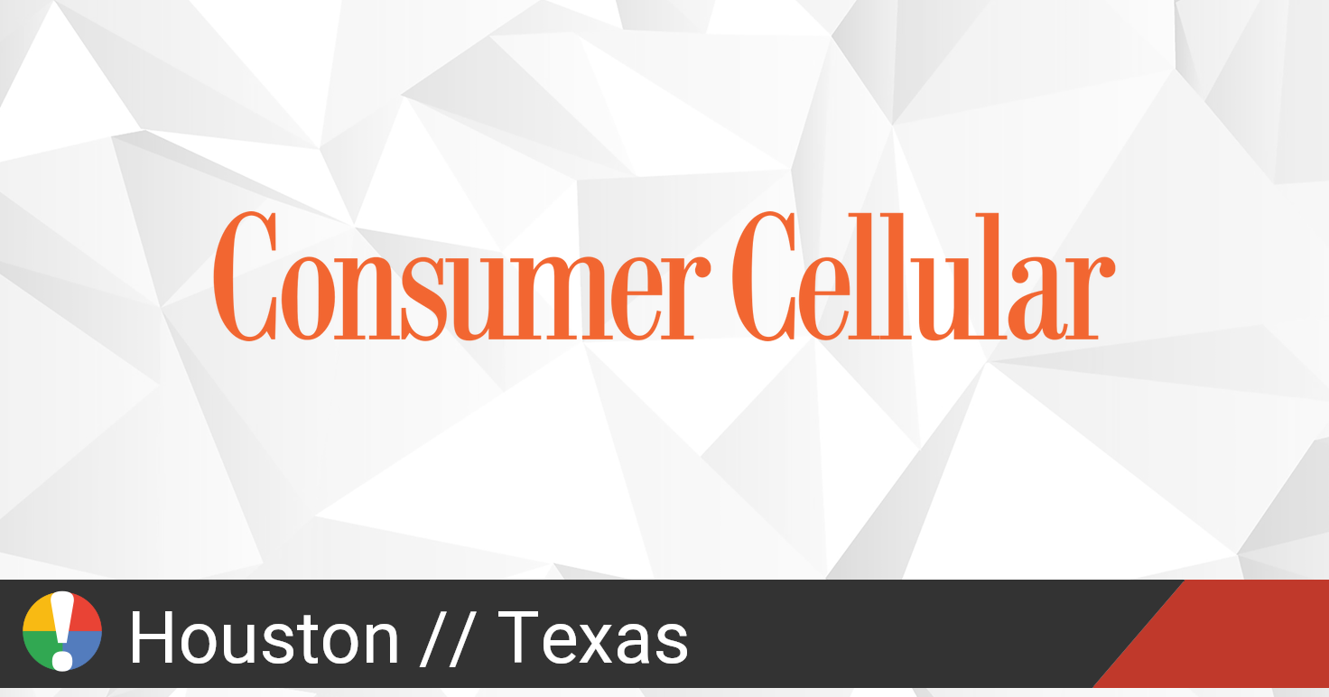 Consumer Cellular Outage in Houston, Texas • Is The Service Down?