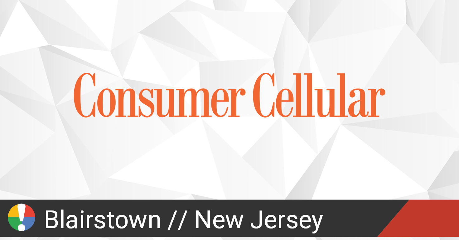 Consumer Cellular Outage in Blairstown, New Jersey • Is The Service Down?