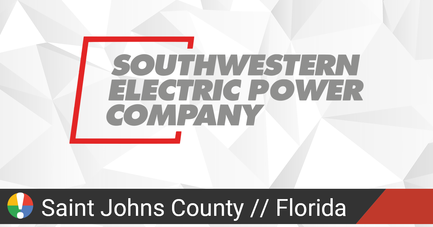 Southwestern Electric Power Outage in Saint Johns County, Florida ...