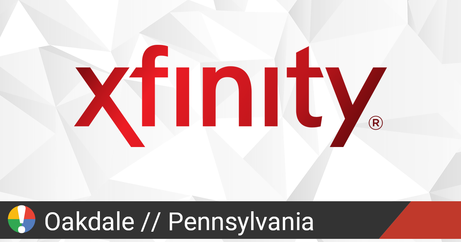 Comcast Xfinity Outage in Oakdale, Pennsylvania • Is The Service Down?