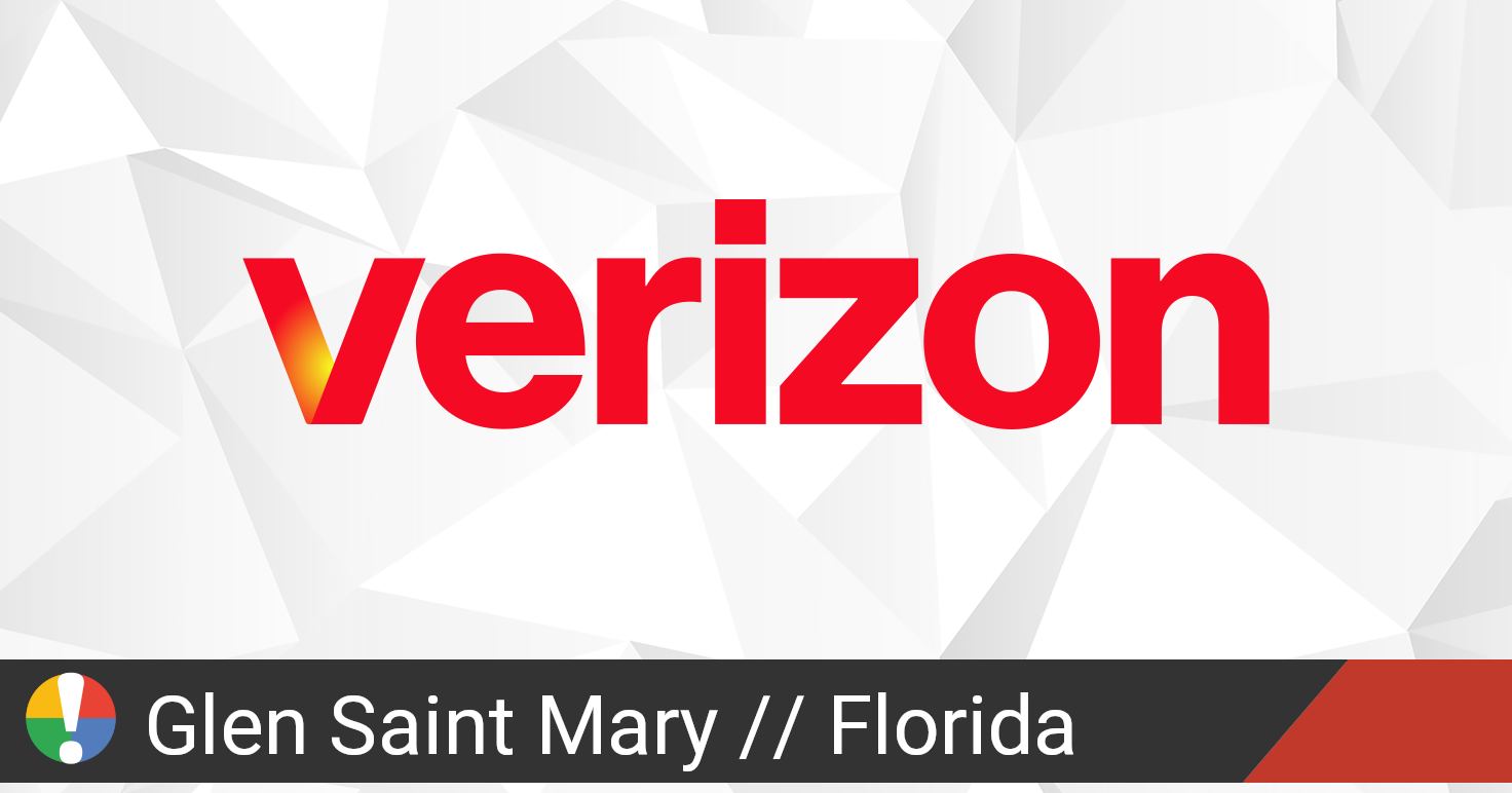Verizon Wireless Outage in Glen Saint Mary, Florida • Is The Service Down?