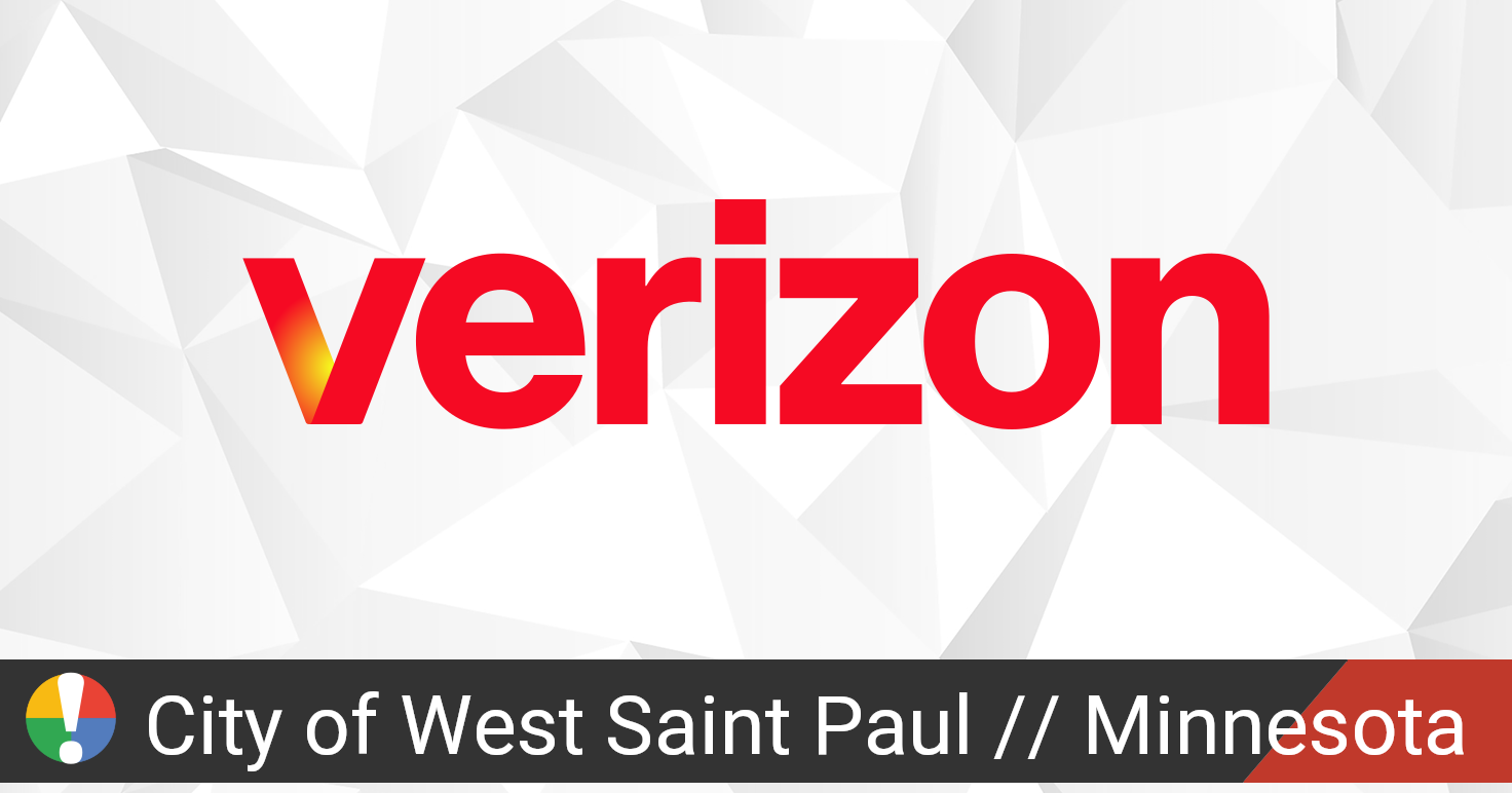 Verizon Wireless Outage in City of West Saint Paul, Minnesota • Is The