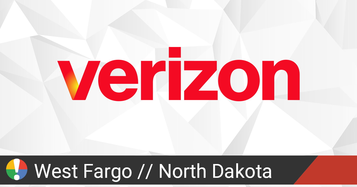 Verizon Wireless Outage in West Fargo, North Dakota • Is The Service Down?