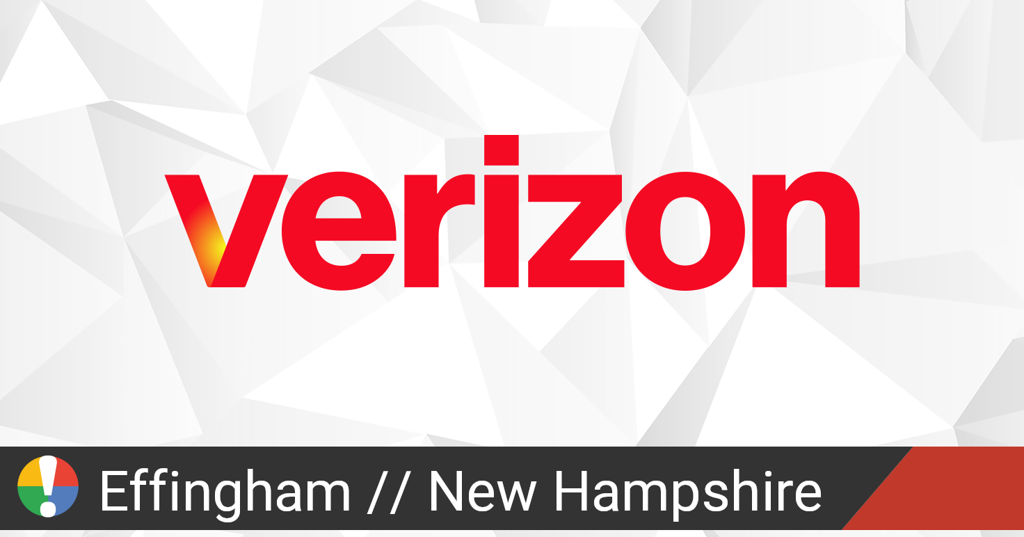 Verizon Wireless Outage in Effingham, New Hampshire • Is The Service Down?