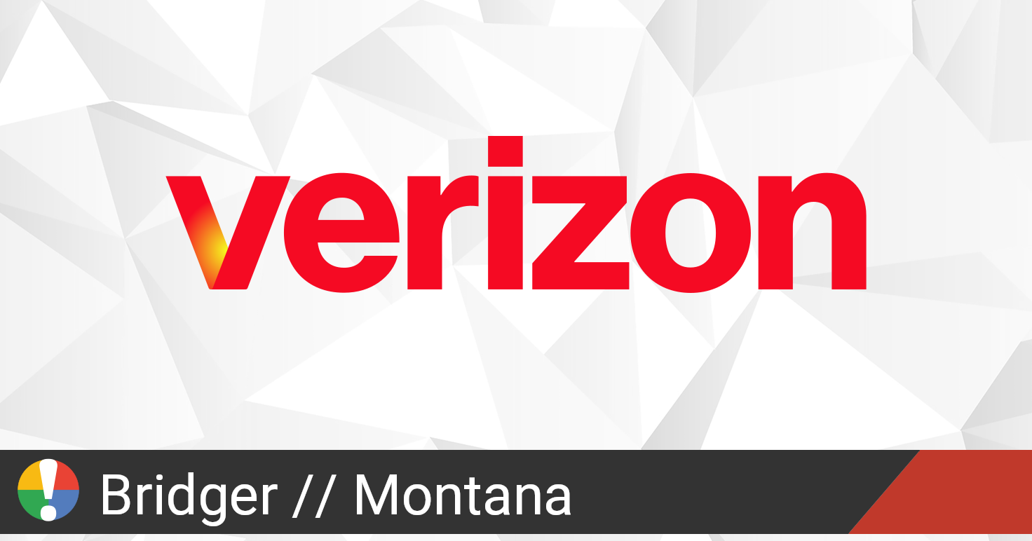 Verizon Wireless Outage in Bridger, Montana • Is The Service Down?