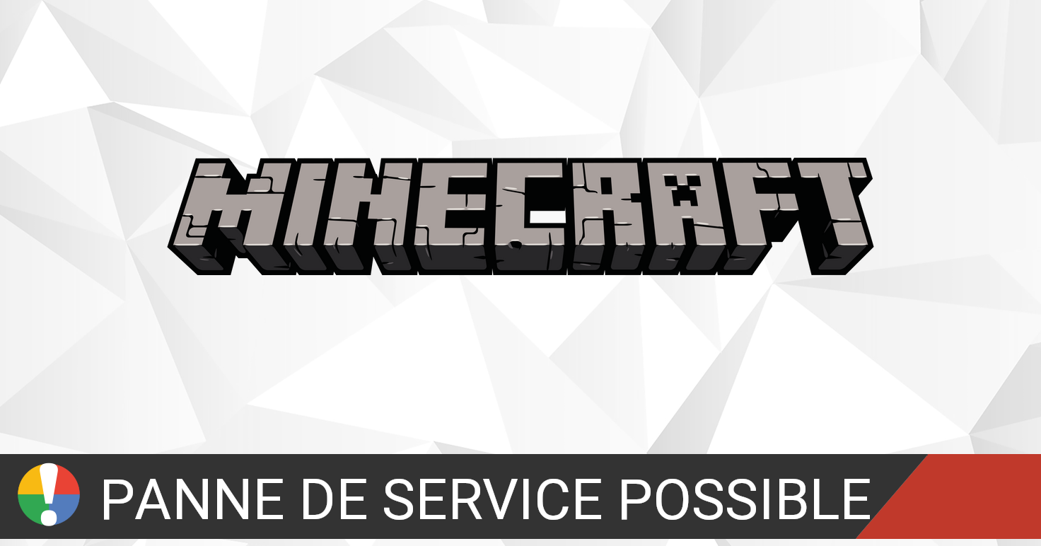 Minecraft Rencontre Des Problemes Situation Actuelle Problemes Et Pannes Is The Service Down France