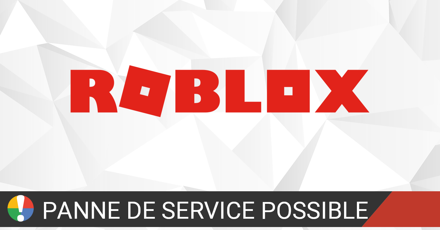 Roblox Rencontre Des Problemes Situation Actuelle Problemes Et Pannes Is The Service Down France - cache cache entre amis roblox