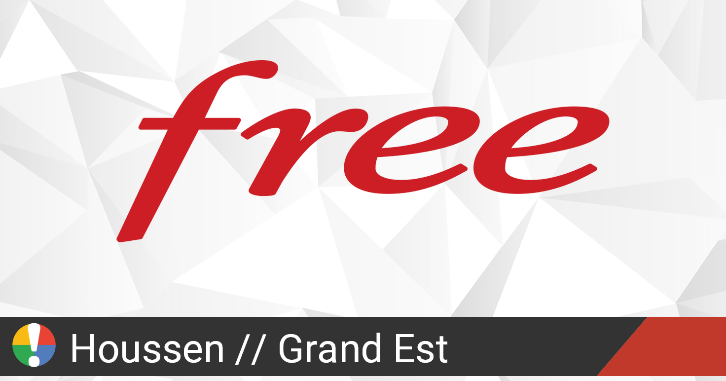 Free dans Houssen, Grand Est panne ou service en panne? • Is The Service  Down? France