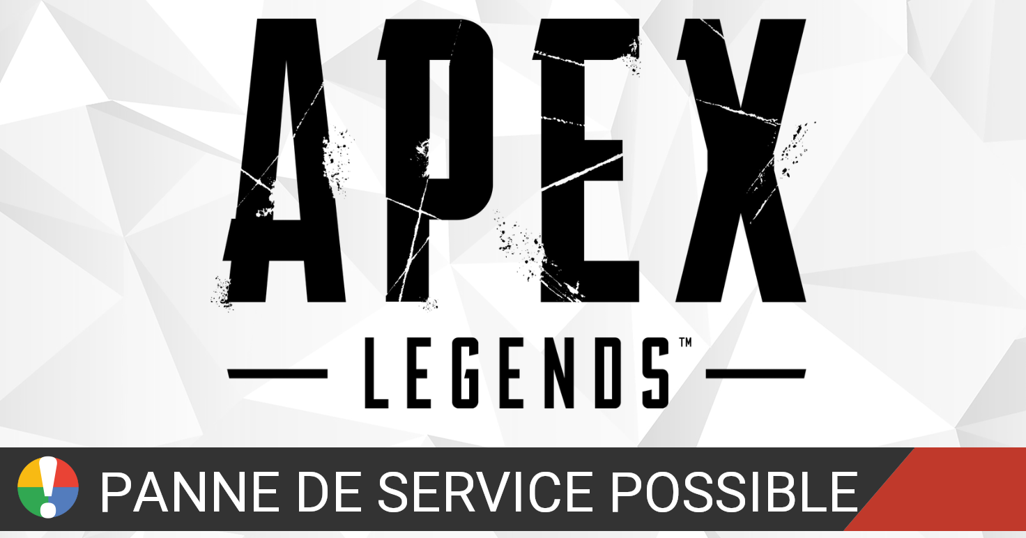 Apex Legends Rencontre Des Problemes Situation Actuelle Problemes Et Pannes Is The Service Down France