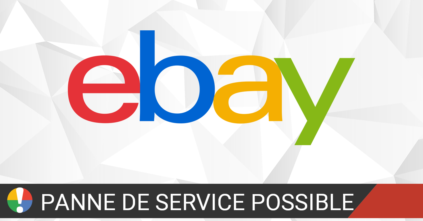 eBay est-il en panne? Statut actuel et problèmes • Is The Service Down?  France