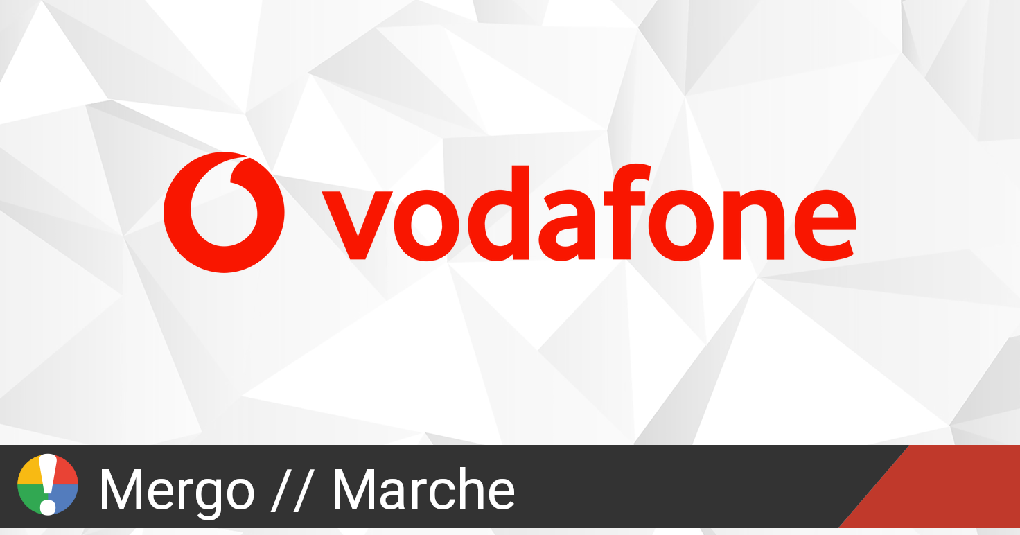 Vodafone in Mergo, Marche interruzione o servizio inattivo ...