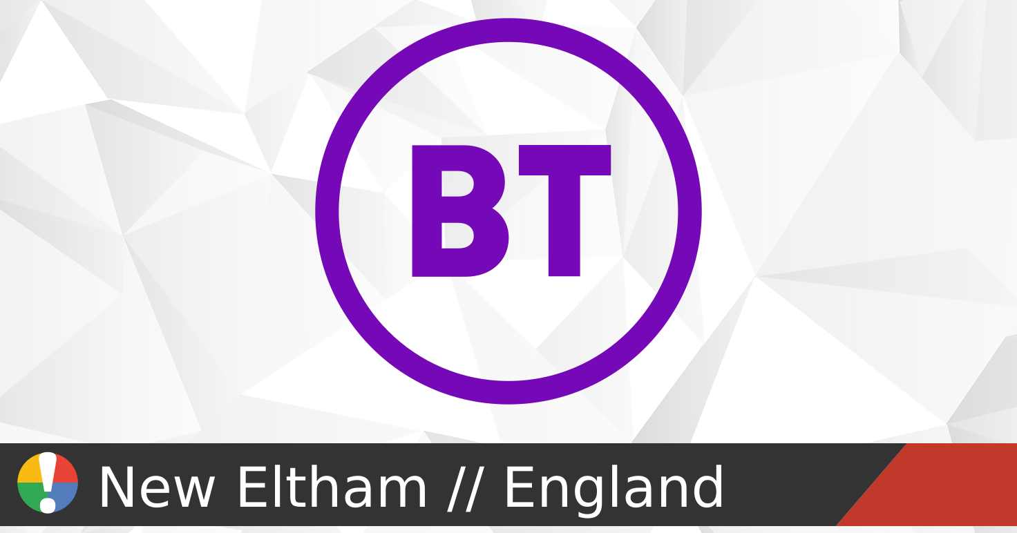 BT (British Telecom) outages and service status in New Eltham, England ...