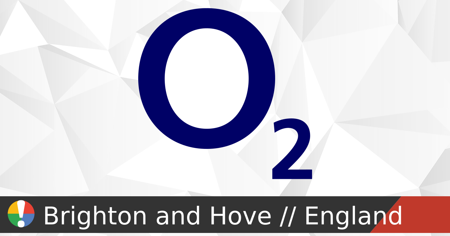 O2 outages and service status in Brighton and Hove, England • Is The ...