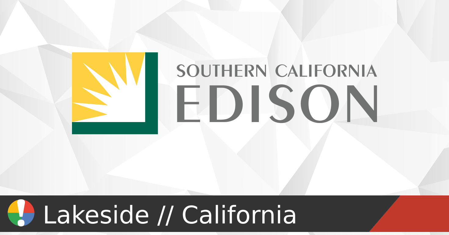 Southern California Edison outages and service status in Lakeside ...