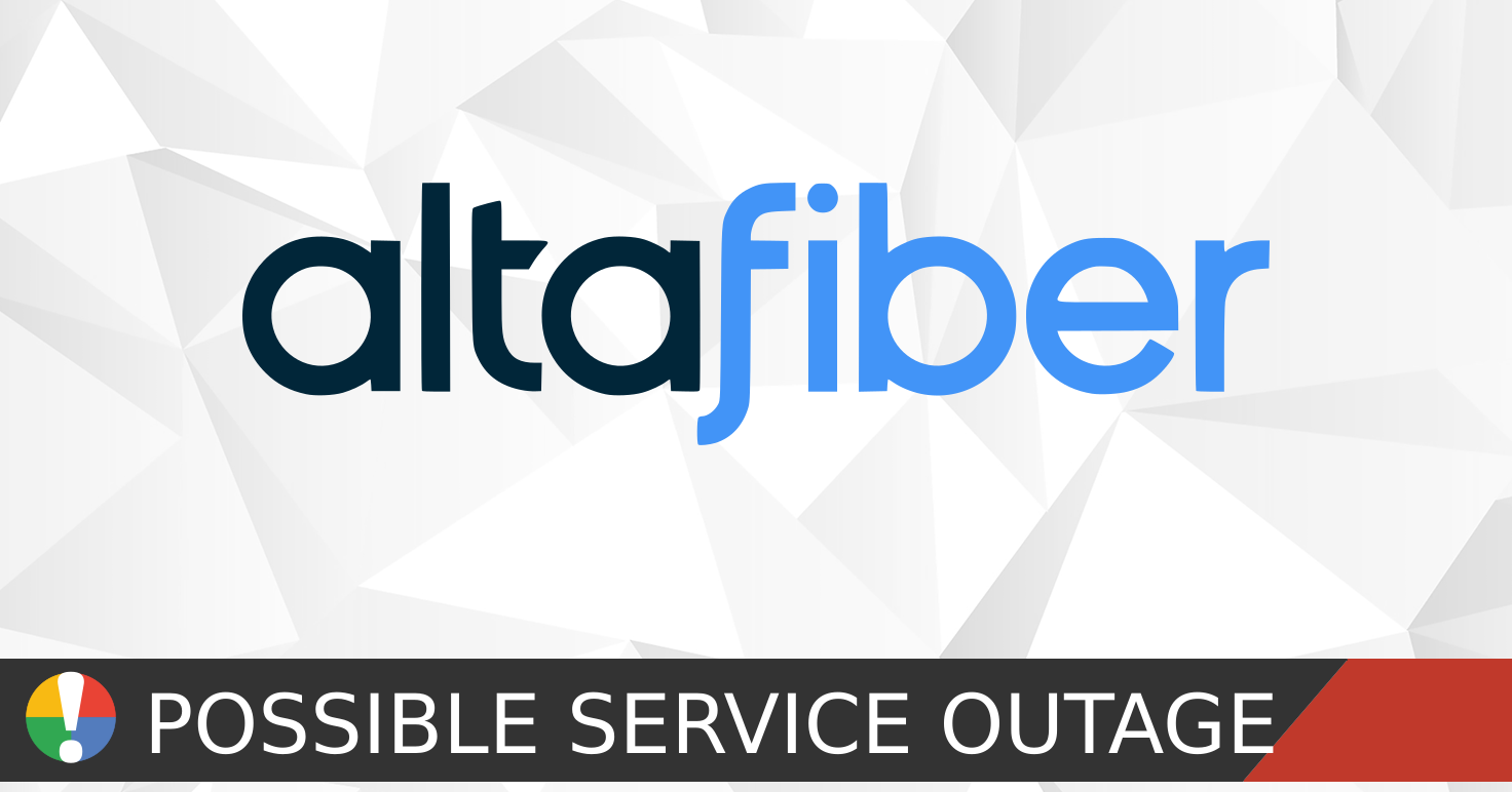 Altafiber Outage Map • Is The Service Down?